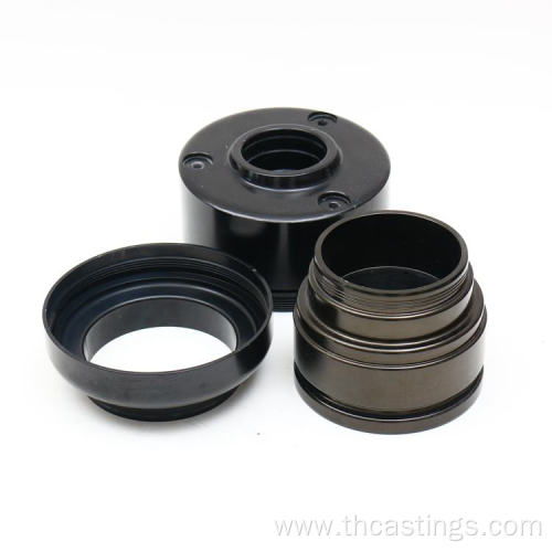 CNC Aluminium Machining parts with bright anodized finish